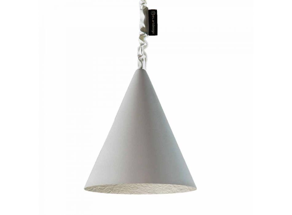 Modern upplyst lampa In-es.artdesign Jazz Cement finishcement cement Viadurini