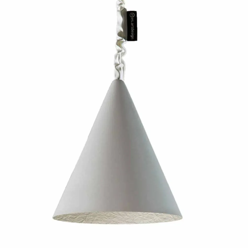 Modern upplyst lampa In-es.artdesign Jazz Cement finishcement cement Viadurini