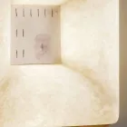 Vit nebulit vägglampa In-es.artdesign Dada Luna 1 design Viadurini