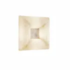 Vit nebulit vägglampa In-es.artdesign Dada Luna 1 design Viadurini