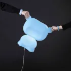 Slide Ren färgad bordslampa björn gjord i Italien Viadurini