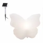 Lampa för exteriör eller interiör, White Butterfly Modern Design - Farfallastar Viadurini