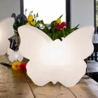 Lampa för exteriör eller interiör, White Butterfly Modern Design - Farfallastar Viadurini