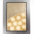 Modern design vägglampa / panel In-es.artdesign Ten Moons nebulite