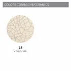 hantverk och ned lampa keramik och metall Kristen Ferroluce Viadurini