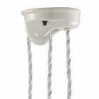 Lampa och ner handgjord keramik Melissa Ferroluce Viadurini