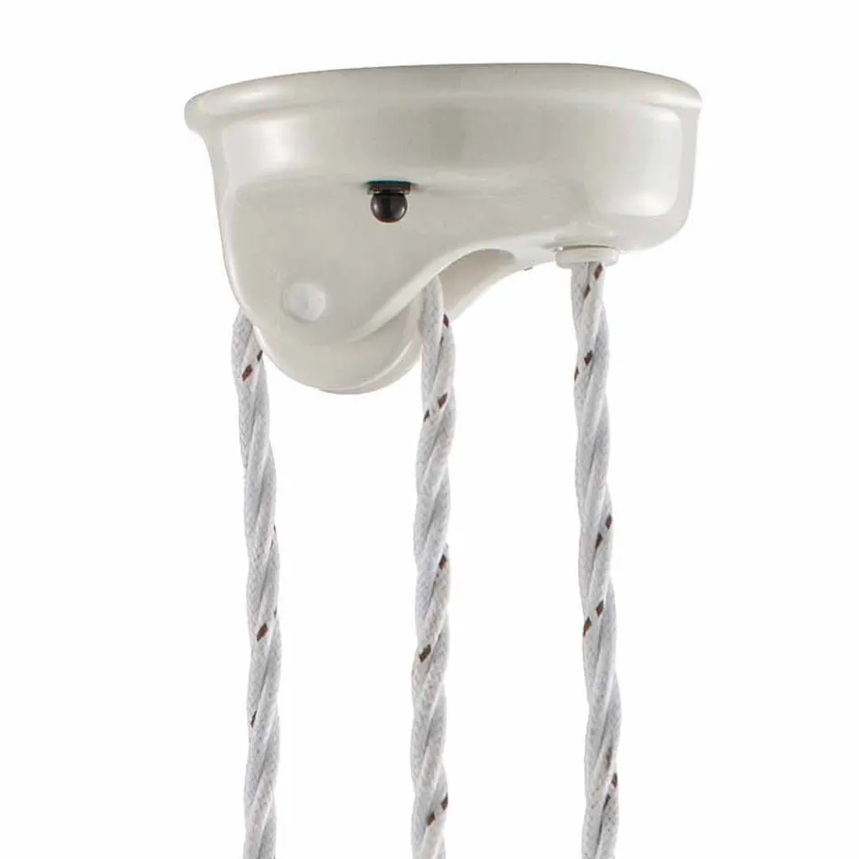 Lampa och ner handgjord keramik Melissa Ferroluce Viadurini