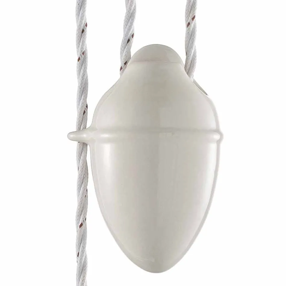 Lampa och ner handgjord keramik Melissa Ferroluce Viadurini