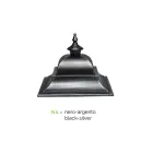 Utomhushängande lampa i aluminium och glas Tillverkad i Italien - Bonaria Viadurini