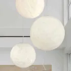 Slide Mineral polyeten suspension lampa tillverkad i Italien Viadurini