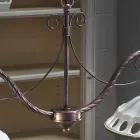 Hänglampa 2 lampor i handgjord keramik med Passanastri - Neapel Viadurini