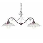 Hänglampa 2 lampor i handgjord keramik med Passanastri - Neapel Viadurini