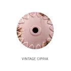 Handgjord hänglampa i järn och keramik med rutnät - Industriell Viadurini