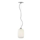 Handgjord hängande lampa i blåst venetianskt glas - Cloe Balloton Viadurini