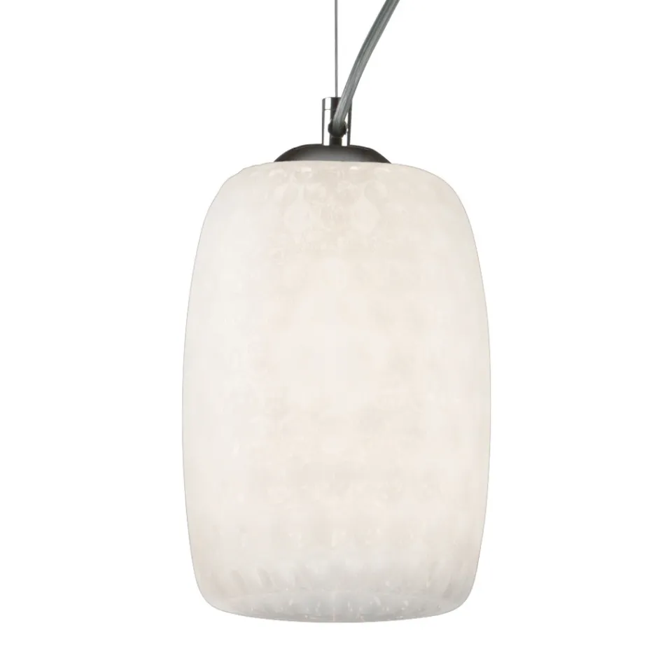 Handgjord hängande lampa i blåst venetianskt glas - Cloe Balloton Viadurini