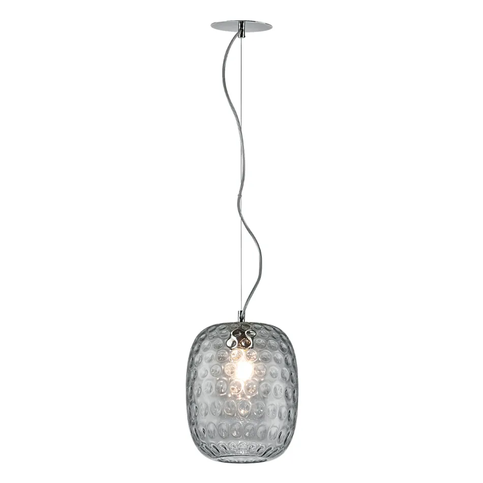 Handgjord hängande lampa i blåst venetianskt glas - Cloe Balloton Viadurini