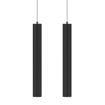 Dekorativ hänglampa i vit eller svart aluminium, 2 delar - Rebolla Viadurini