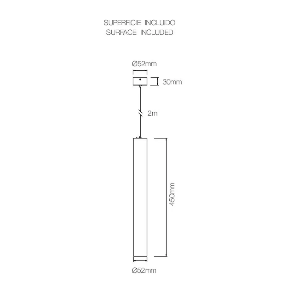 Dekorativ hänglampa i vit eller svart aluminium, 2 delar - Rebolla Viadurini