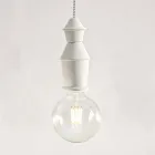 Hängande lampa för keramisk design - Öde av Aldo Bernardi Viadurini