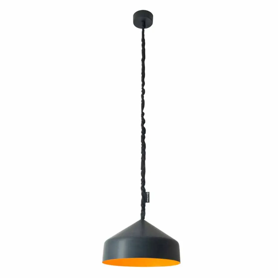Suspenderad designlampa In-es.artdesign Cyrcus Resin blackboard Viadurini