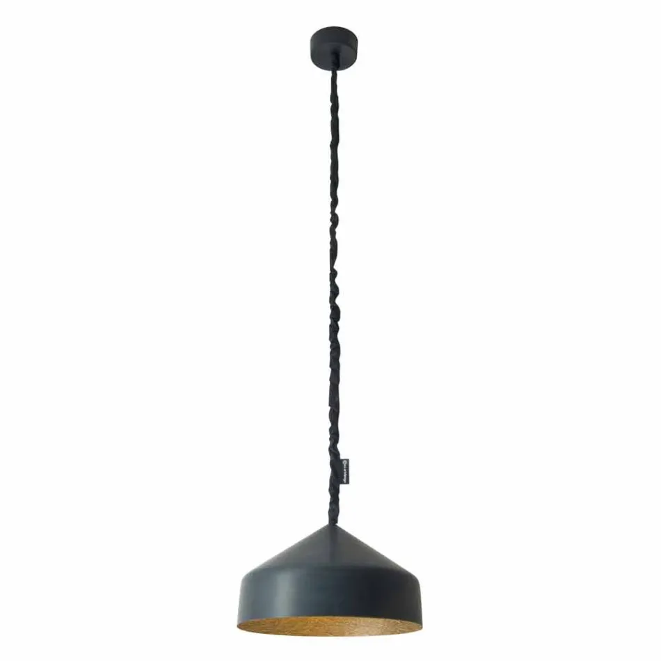 Suspenderad designlampa In-es.artdesign Cyrcus Resin blackboard Viadurini