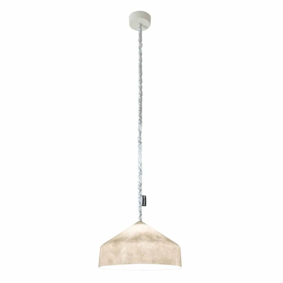 Suspenderad designlampa In-es.artdesign Cyrcus Nebula i nebulit Viadurini