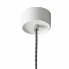 Upphängd lampa av modern design i keramik gjord i Italien Asien Viadurini
