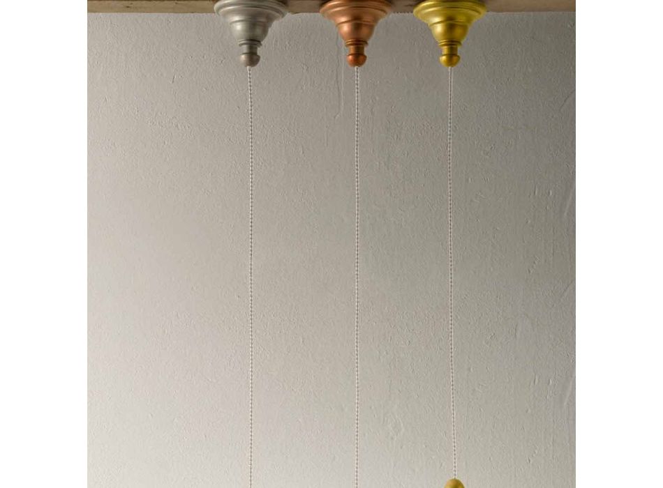 Hängande keramisk lampa med E27-uttag - Ödet Aldo Bernardi Viadurini