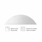 Hängande metalllampa med nät- eller linneskärm Tillverkad i Italien - Jump Viadurini