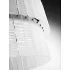 Modern upphängd lampa i lyxigt handgjort glas tillverkat i Italien - Valadier Viadurini