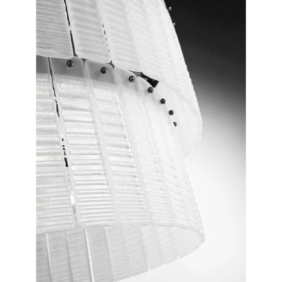 Modern upphängd lampa i lyxigt handgjort glas tillverkat i Italien - Valadier Viadurini