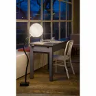 Flexibel golvlampa In-es.artdesign Micro Luna nebulite Viadurini
