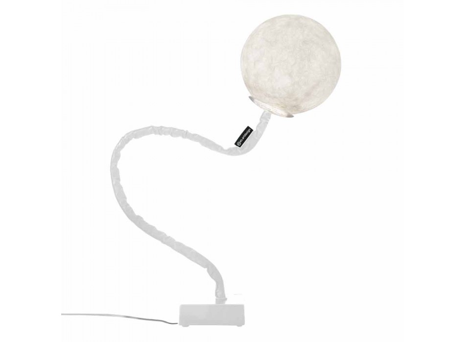 Flexibel golvlampa In-es.artdesign Micro Luna nebulite Viadurini