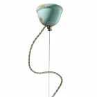 retrostil handgjorda taklampa Ferroluce Viadurini