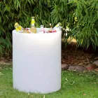 Bordslampa för utomhus- eller inomhusdesign med LED, Solar eller E27 - Tamburostar Viadurini