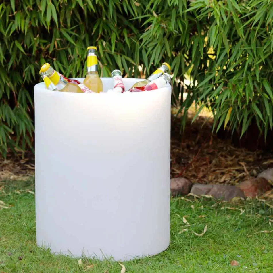 Bordslampa för utomhus- eller inomhusdesign med LED, Solar eller E27 - Tamburostar Viadurini