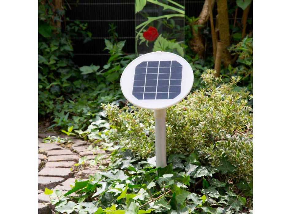 Bordslampa för utomhus- eller inomhusdesign med LED, Solar eller E27 - Tamburostar Viadurini