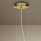 6 ljus handgjord ljuskrona i Venedig tillverkad i Italien - Bernadette Viadurini