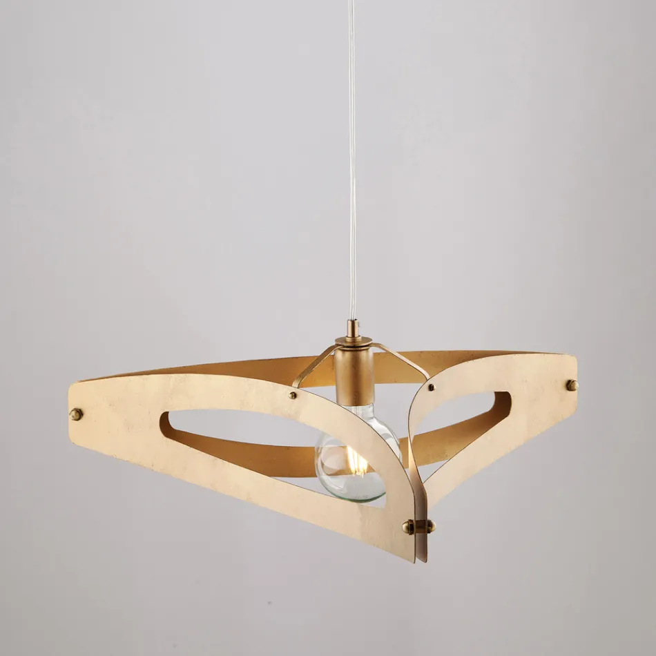 Apus vit krom silver metall pendellampa Viadurini