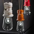 Ljuskrona med tre spotlights craft suspension Jayda Ferroluce Viadurini