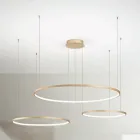 Ljuskrona med 2 eller 3 horisontella Roronde LED-lampor i målad metall - Mulberry Viadurini