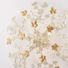 Kristallkrona med pendel för att förbättra ljusa utrymmen – Orchidea Viadurini