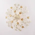 Kristallkrona med pendel för att förbättra ljusa utrymmen – Orchidea Viadurini