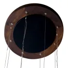 En 4-bitars designkrona i Grilli York trä gjord i Italien Viadurini