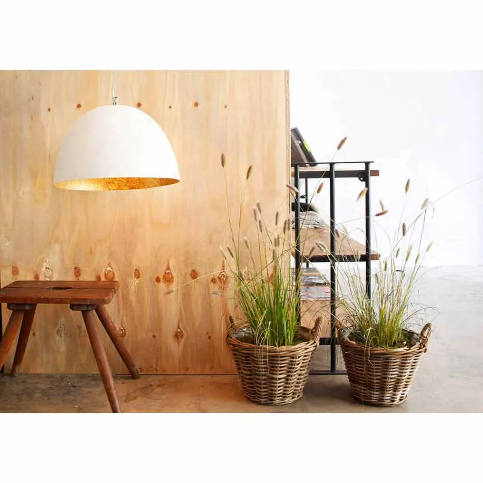 Modern designkrona In-es.artdesign H2o i färgad nebulit Viadurini