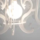 Modernt design plexiglas ljuskrona gjord i Italien, Malito Viadurini
