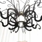 Modernt design plexiglas ljuskrona gjord i Italien, Malito Viadurini