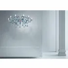 Handgjord 9 Ljuskrona i venetianskt glas Tillverkad i Italien - Bernadette Viadurini