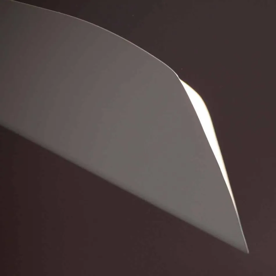 Handgjord vitlackerad stålkrona tillverkad i Italien - Elica Viadurini