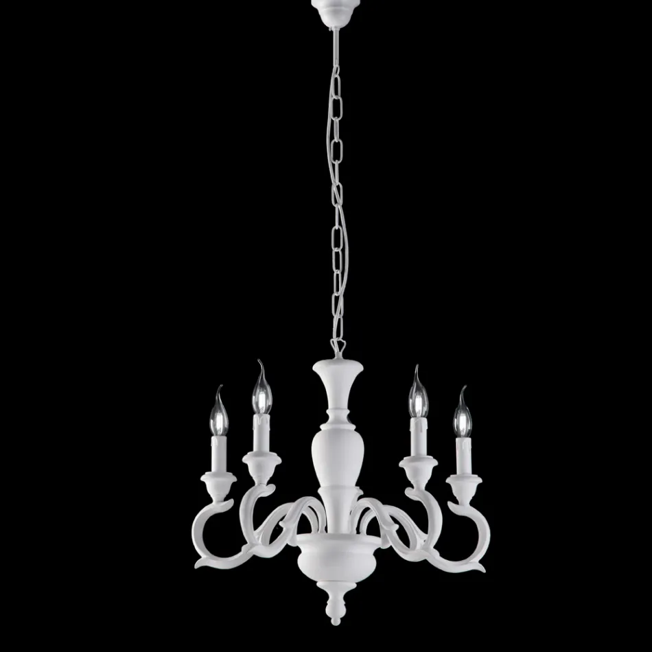 Träkrona Tillverkad i Italien för inredning - Florens Viadurini